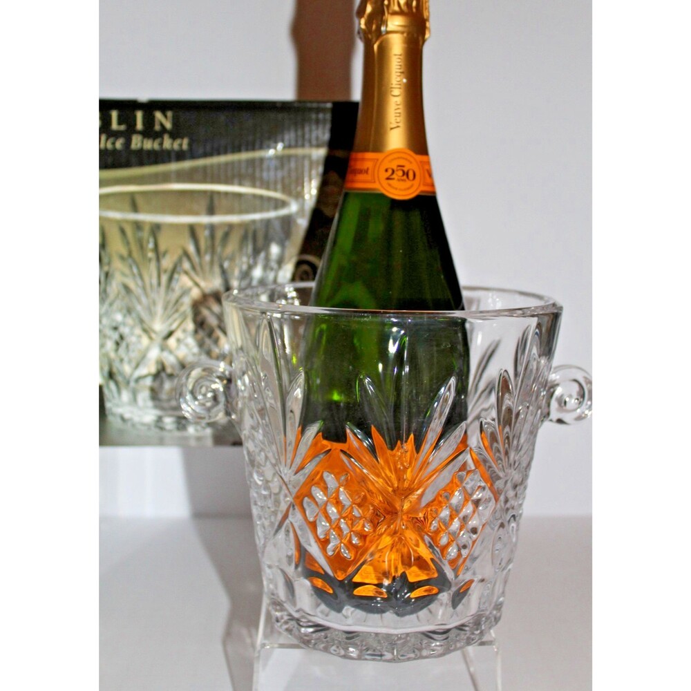 Godinger Dublin Crystal Champagne/Ice Bucket w/ Box
